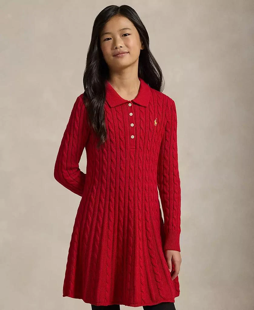 Ralph Lauren Girls
7-16 Lunar New Year Long-Sleeve Sweater Dress