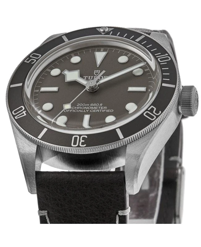 Tudor Tudor Black Bay Fifty-Eight 925 Silver Leather Strap Men's Watch M79010SG-0001 2