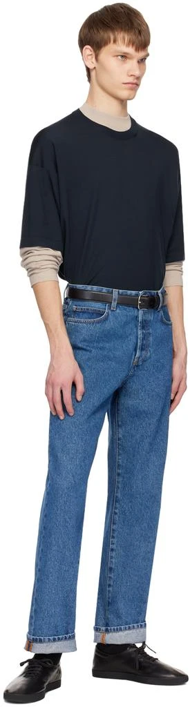 The Row Black Classic Belt 3