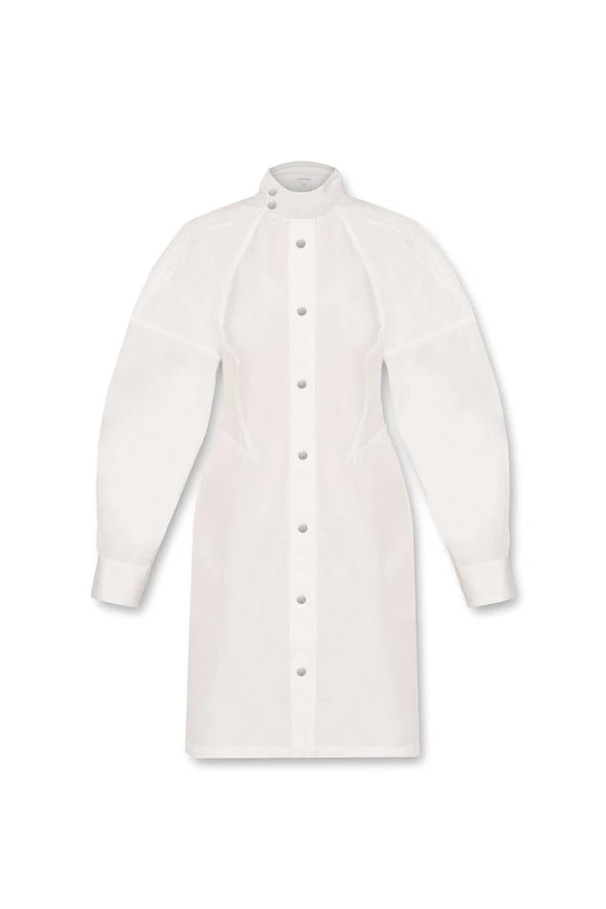 Bottega Veneta Bottega Veneta Long Sleeved Shirt Dress 1