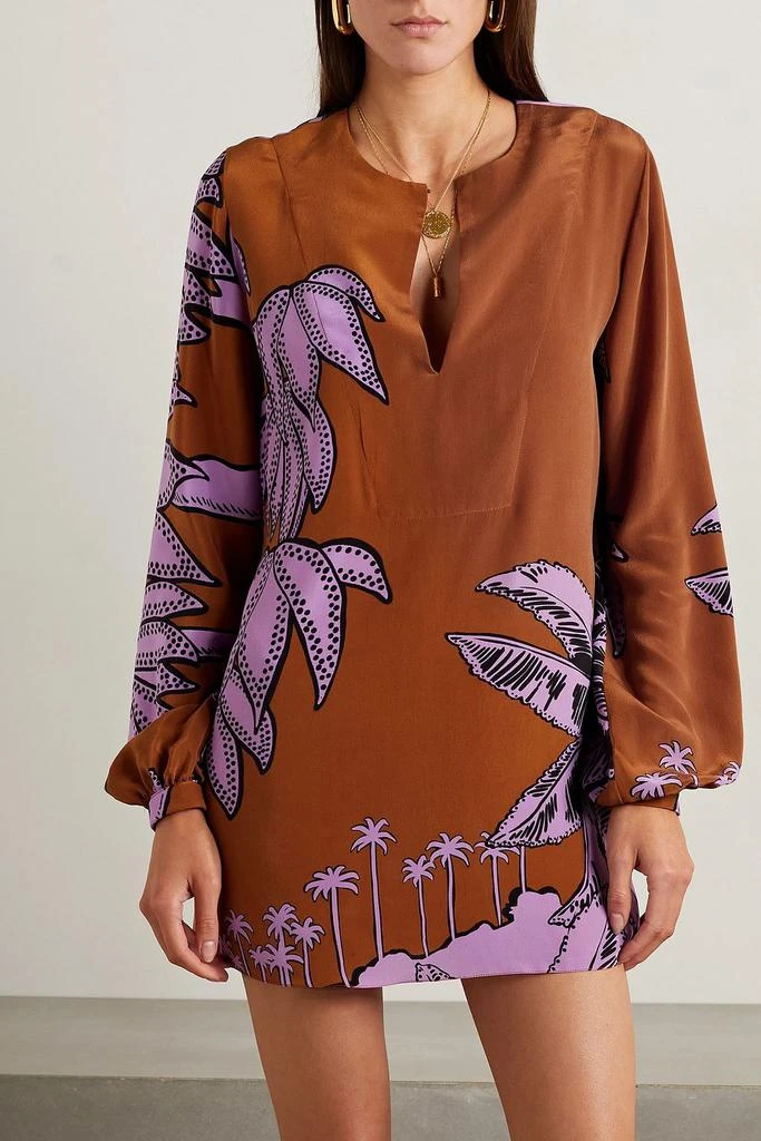 JOHANNA ORTIZ Antiguas Colonias printed silk-crepe blouse 5