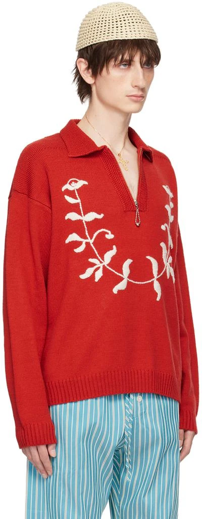 BODE Red Floret Polo 2