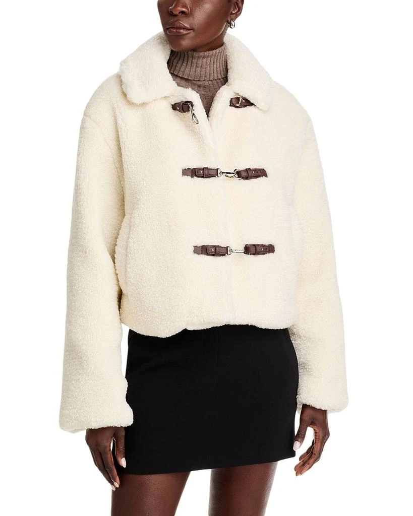 French Connection Alex Faux Fur Jacket 1