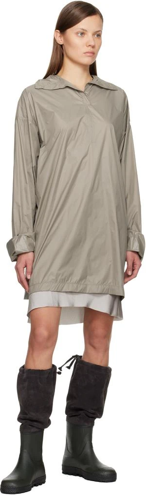 Rier Green & Brown Farmer Rain Tall Boots 5