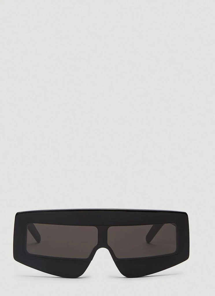 Rick Owens Rick Owens Phleg Shield Sunglasses 1