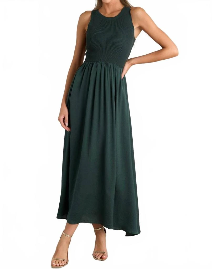 Delicate Tank Dress In Dark Green  On Sale Now with Up to 19% Off |  Discover Exclusive Deals & Savings at BeyondStyle  Authentic Urban Daizy  women|clothing|dresses with Limited-Time Discounts, Free