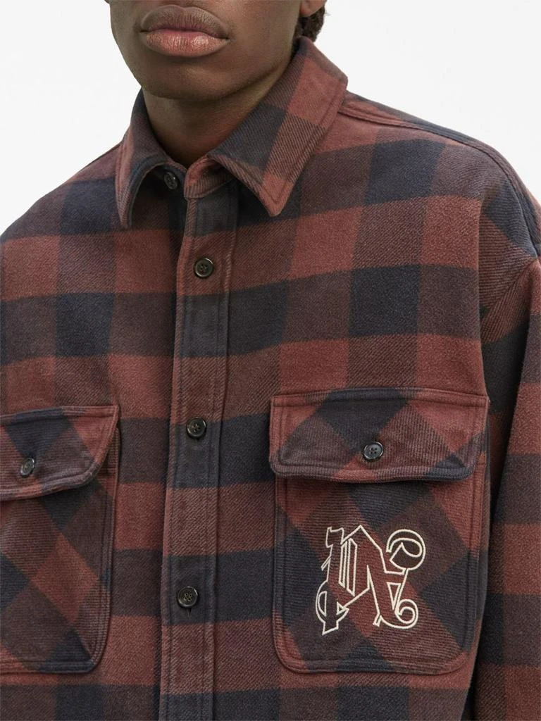 Palm Angels PALM ANGELS - Palm Angels Shirts Brown 3