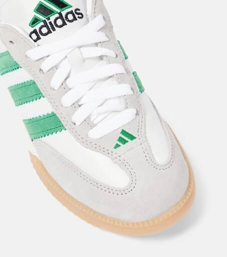 Adidas Samba MN suede-trimmed leather sneakers 5