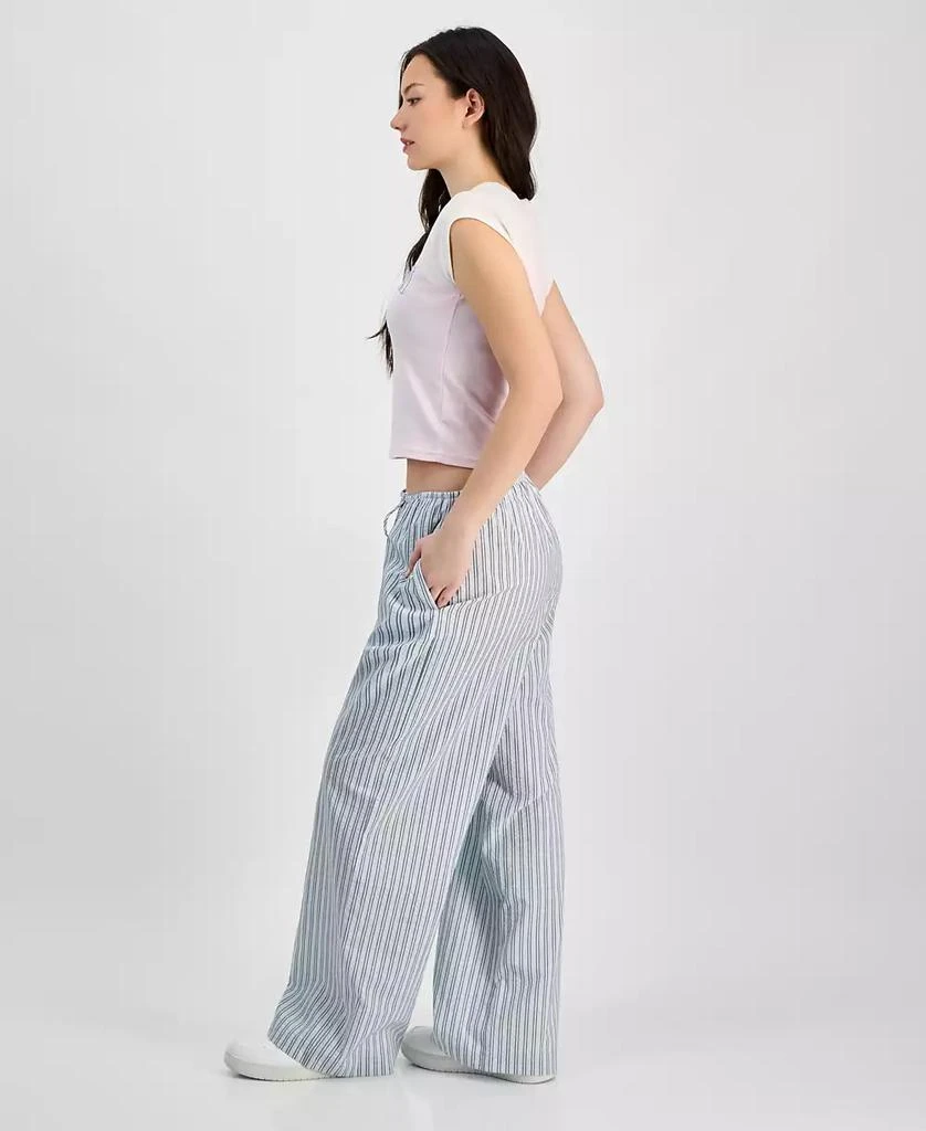 Self Esteem Juniors' Seersucker Drawstring Lounge Pants 2
