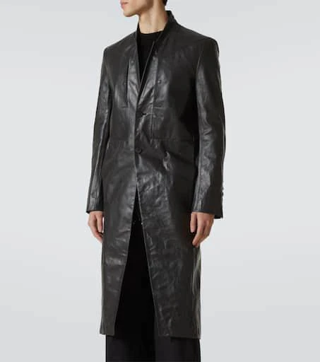 Rick Owens Leather coat 3