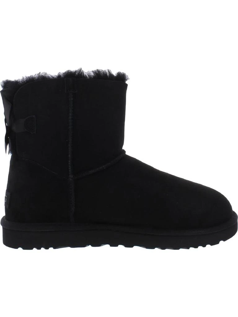 UGG Mini Bailey Bow II Womens Suede Shearling Winter Boots 7