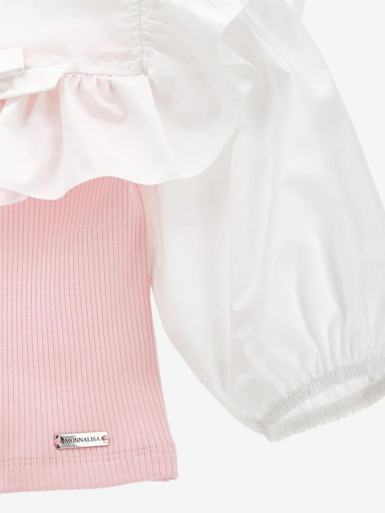 MONNALISA Monnalisa Girls Provenza Top in Pink 4