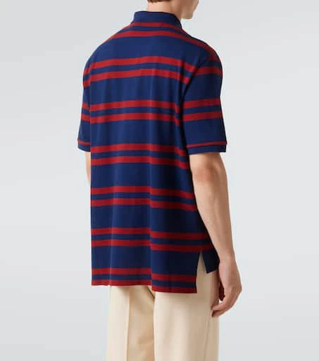 Valentino Chez Valentino striped cotton polo shirt 4