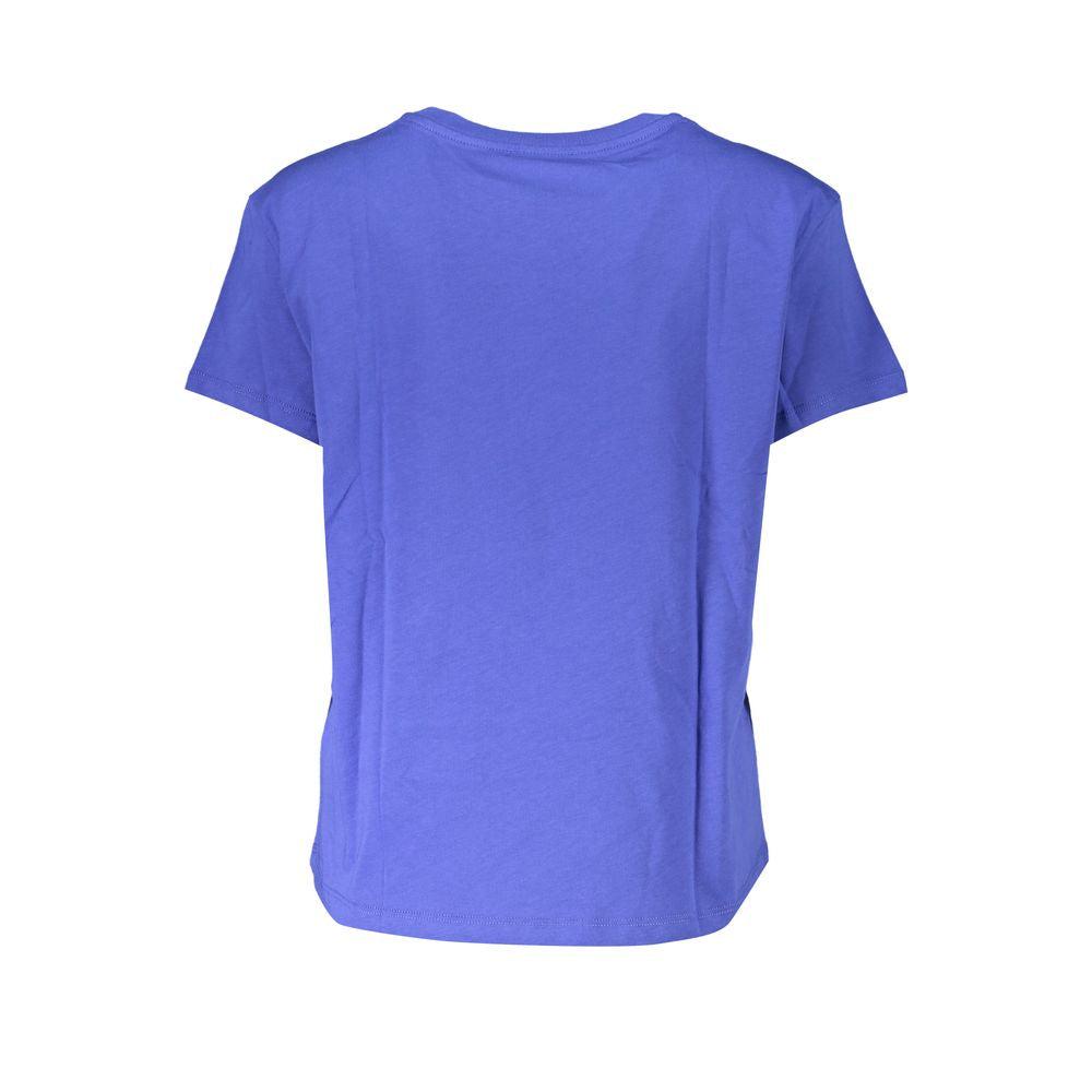PATRIZIA Chic Crew Neck Logo Tee in Organic Women's Cotton