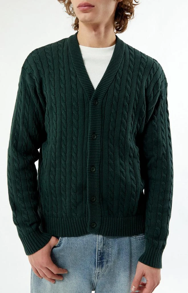 HUF Triple Triangle Jacquard Cardigan 3