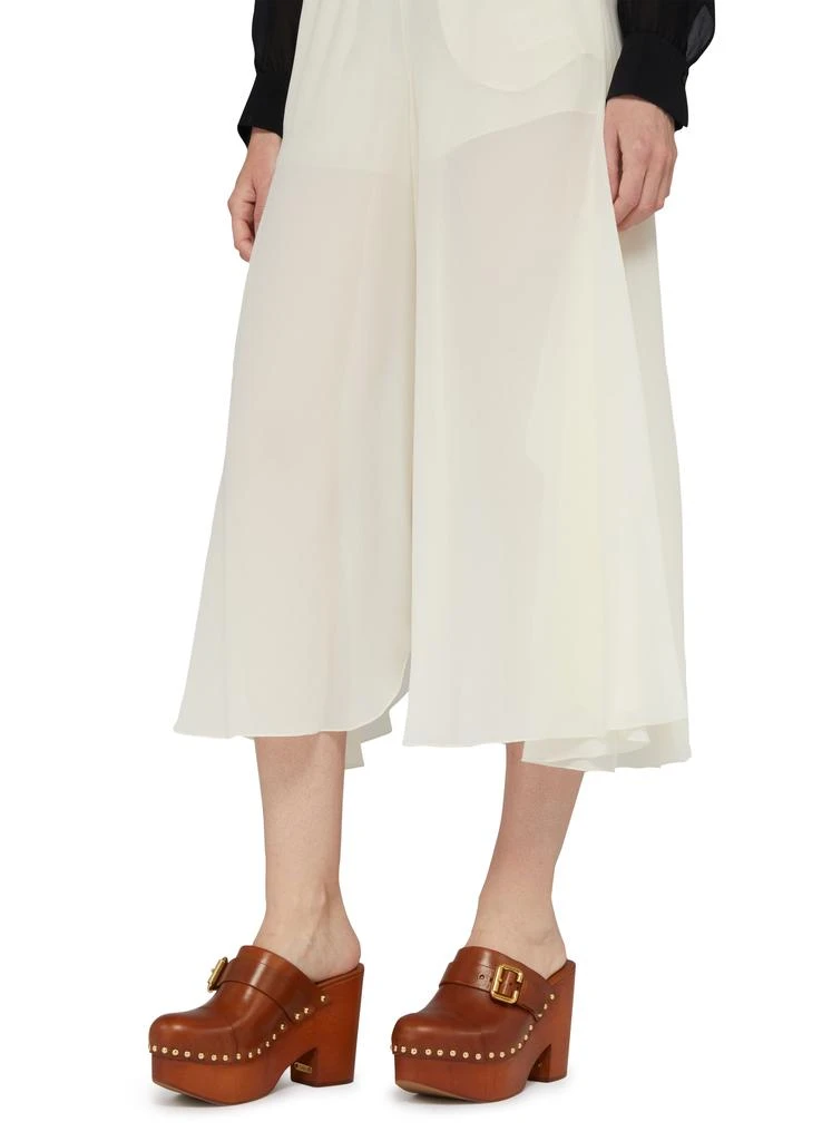 Chloé Jeannette platform clogs 8