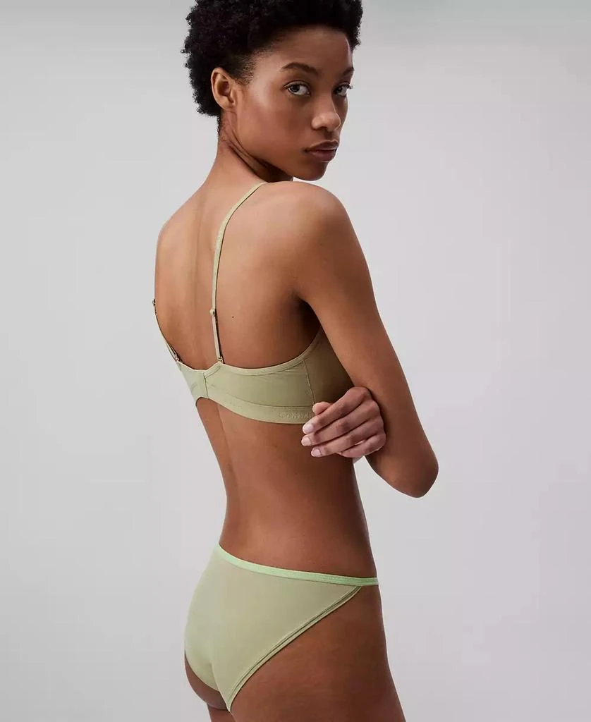 Calvin Klein Women's Ideal Micro String Bikini Underwear QD5176 4