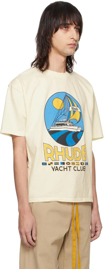 Rhude Off-White 'Yacht Club' T-Shirt 2