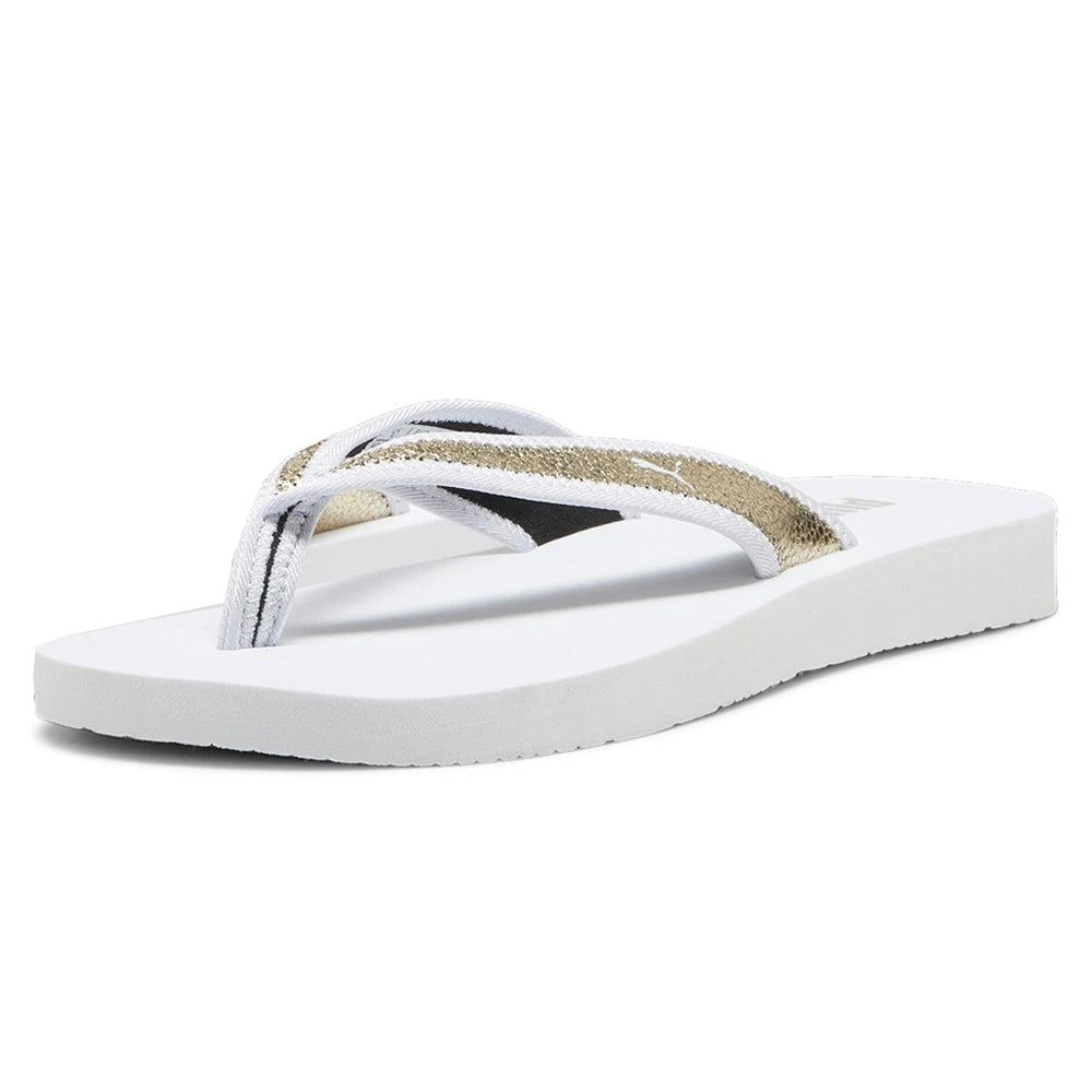 Puma Sandy Metallic Shine Flip Flops 2