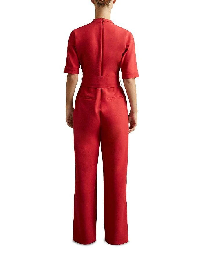 REISS June Belted Workwear Jumpsuit 3