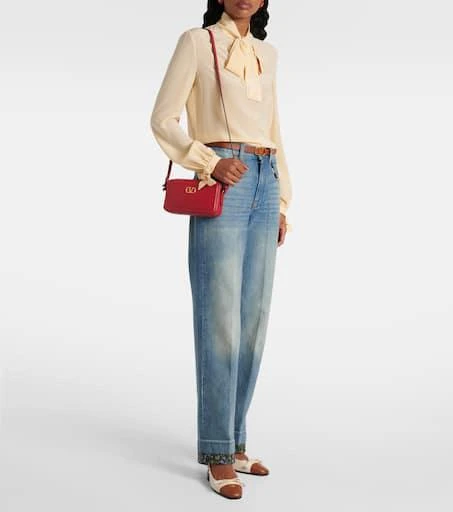 Valentino Alltime Small leather crossbody bag 5