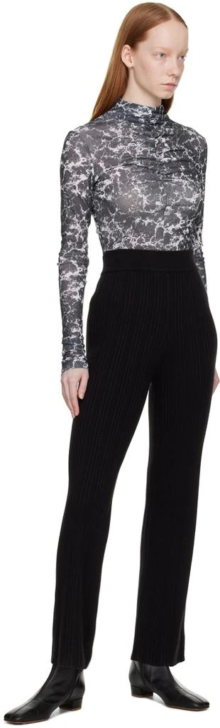 LVIR Gray Ruched Turtleneck 4