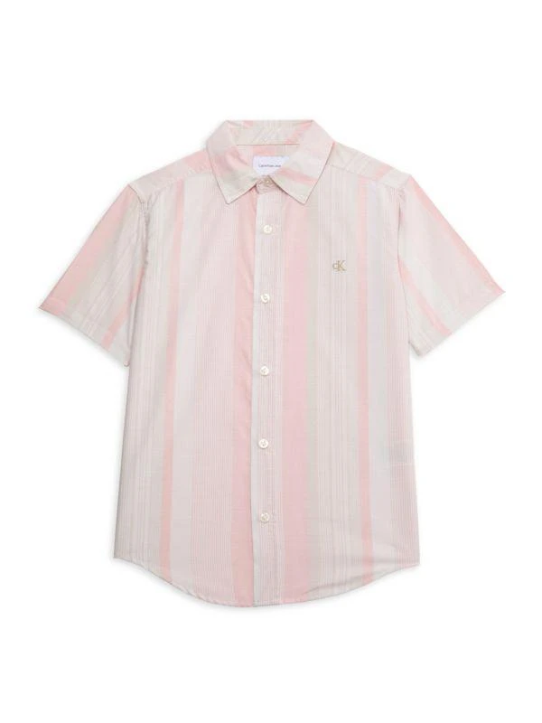 Calvin Klein Boy's Striped Shirt 1