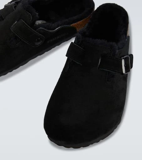 Birkenstock Boston suede clogs 3