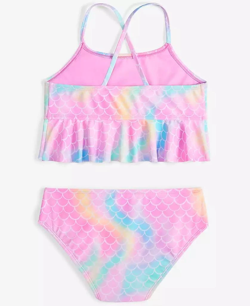 Breaking Waves Big Girls Peplum Tankini Top & Scoop Bottom Swimsuit 2