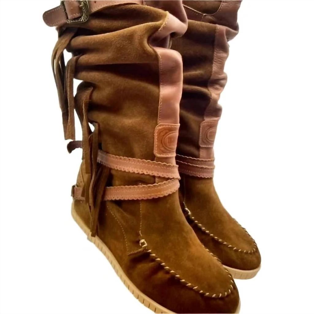 Dingo Dingo - Women's Wedge Moccasins Boot