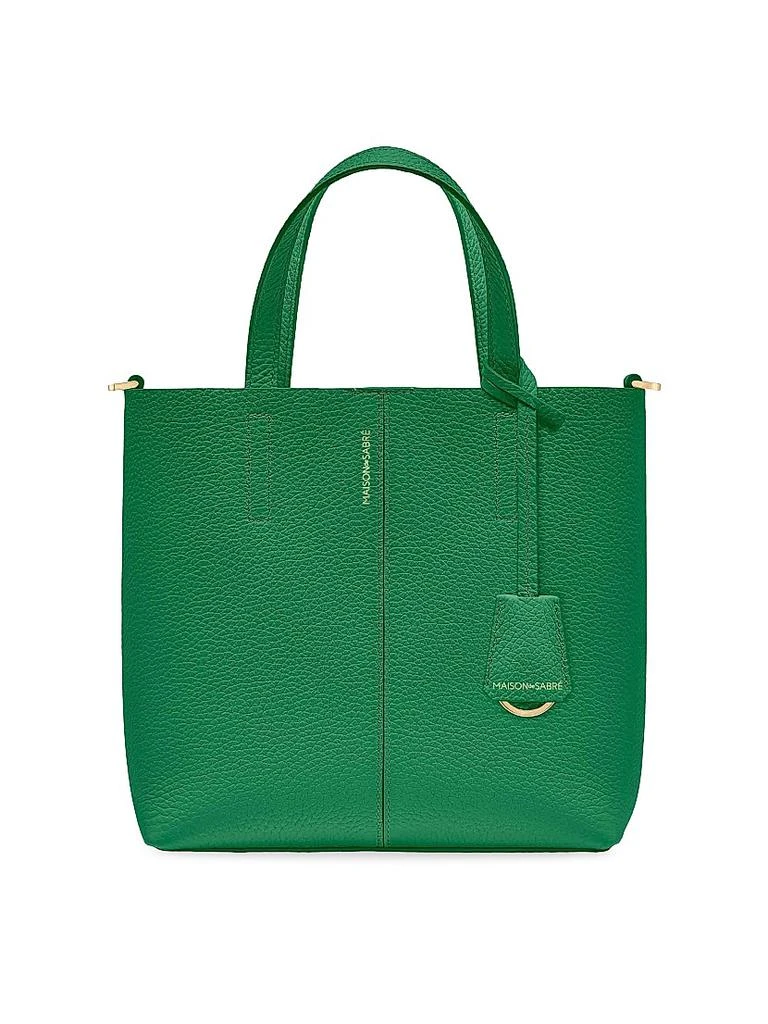 Maison de Sabre Small Leather Soft Tote 1