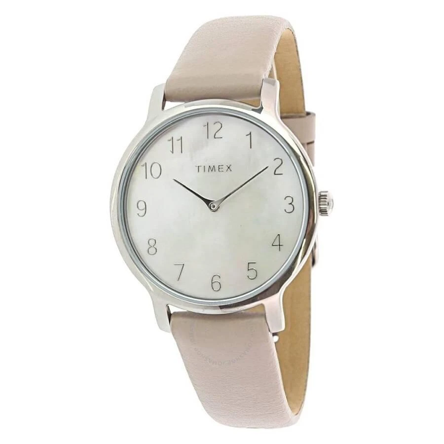 Timex Metropolitan Quartz MOP Dial Ladies Watch TW2T35900 1