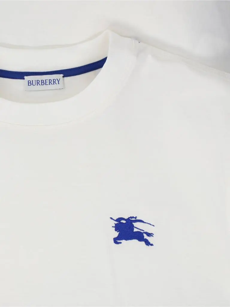 Burberry Burberry Equestrian Knight-Embroidered Crewneck T-Shirt 3