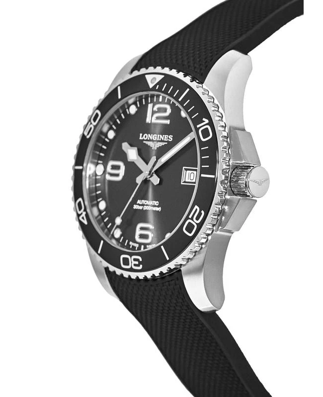 Longines Longines HydroConquest Automatic Black Ceramic 41mm  Men's Watch L3.781.4.56.9 3