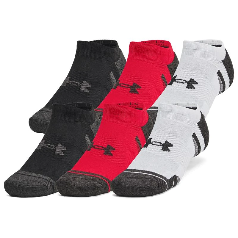 Under Armour Under Armour Perf Tech 6 Pack No Show Socks - Men's 1