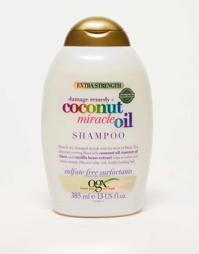 OGX OGX Damage Remedy+ Coconut Miracle Oil Shampoo 385ml 1