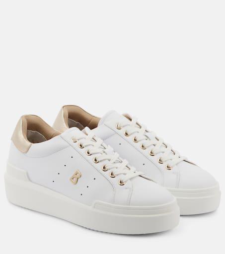 Bogner Hollywood leather platform sneakers