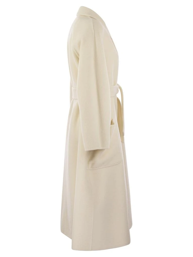 Max Mara Max Mara Ludmilla Belted Long-Sleeved Coat 3