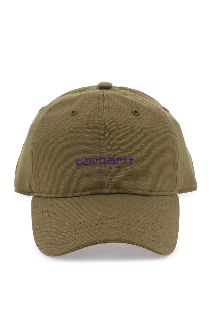 CARHARTT WIP canvas script baseball cap