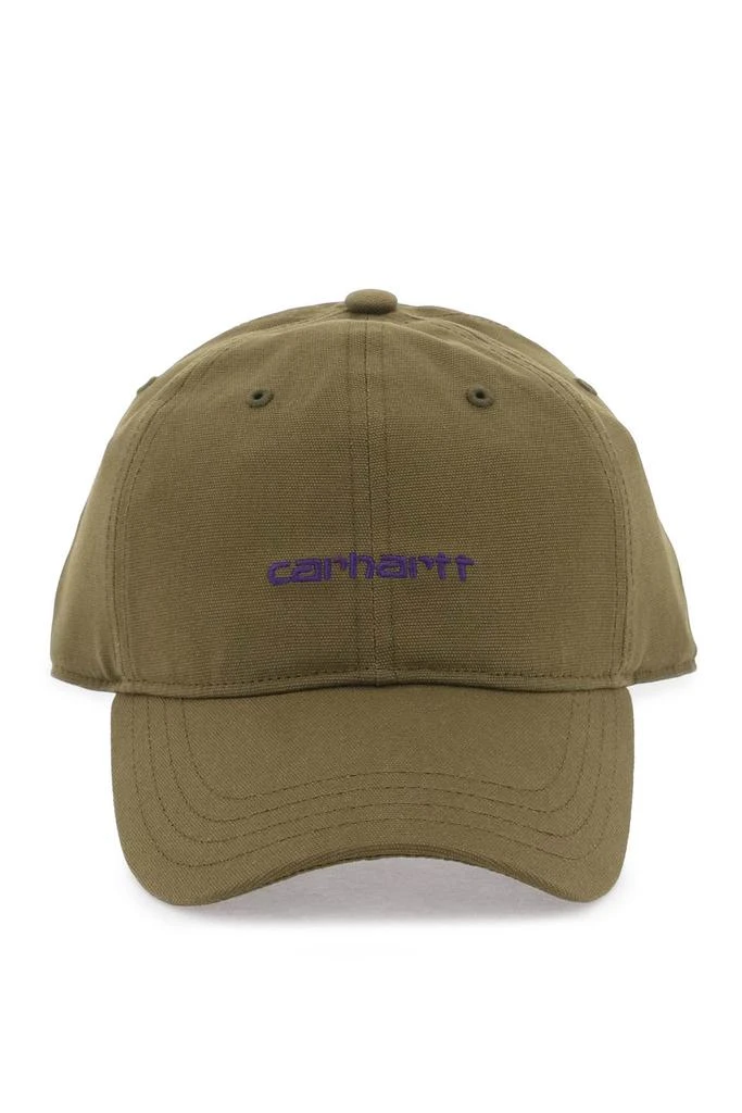 CARHARTT WIP canvas script baseball cap 1