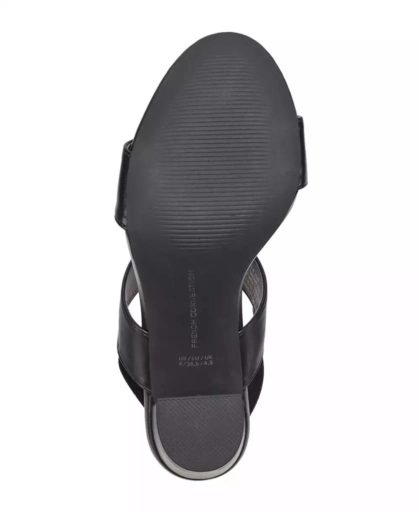 French Connection Women's Dakota Block Heel Sandals 5