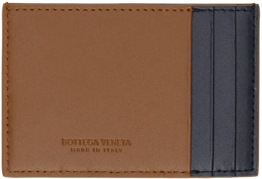 Bottega Veneta Brown Cassette Credit Card Holder - Bags
