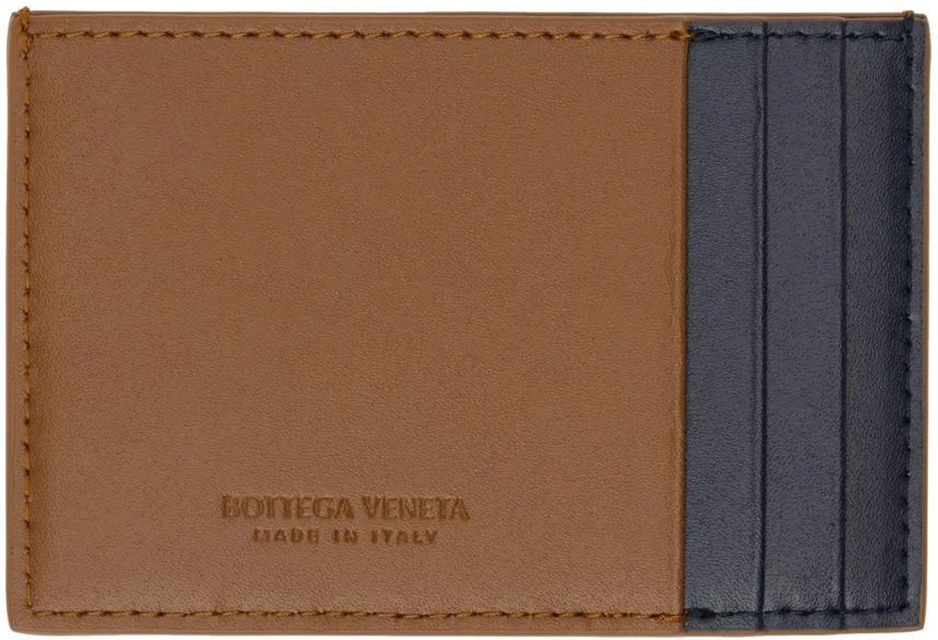 Bottega Veneta Brown Cassette Credit Card Holder 2