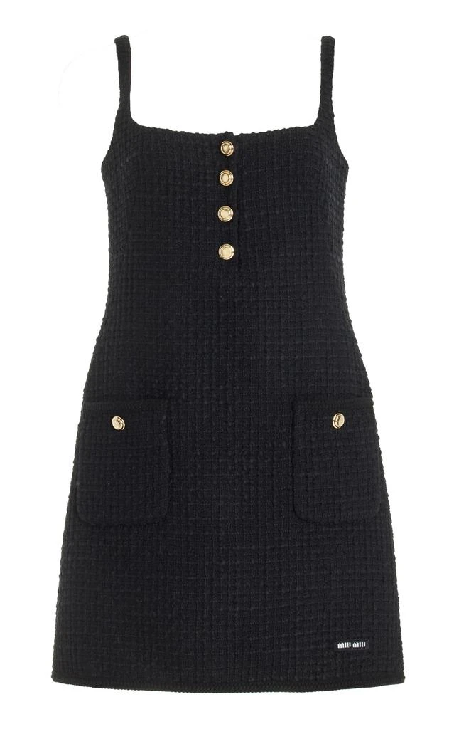 Miu Miu Ribbed Knit Jersey Dress - Dresses & Skirts - Free Shipping -  BeyondStyle