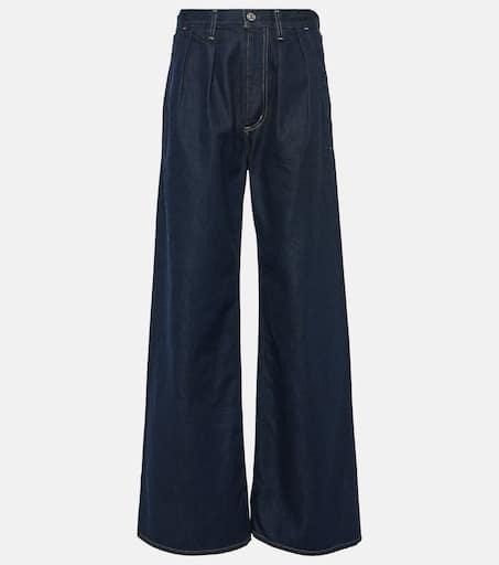 AGOLDE Ellis low-rise wide-leg jeans - Jeans - Compare