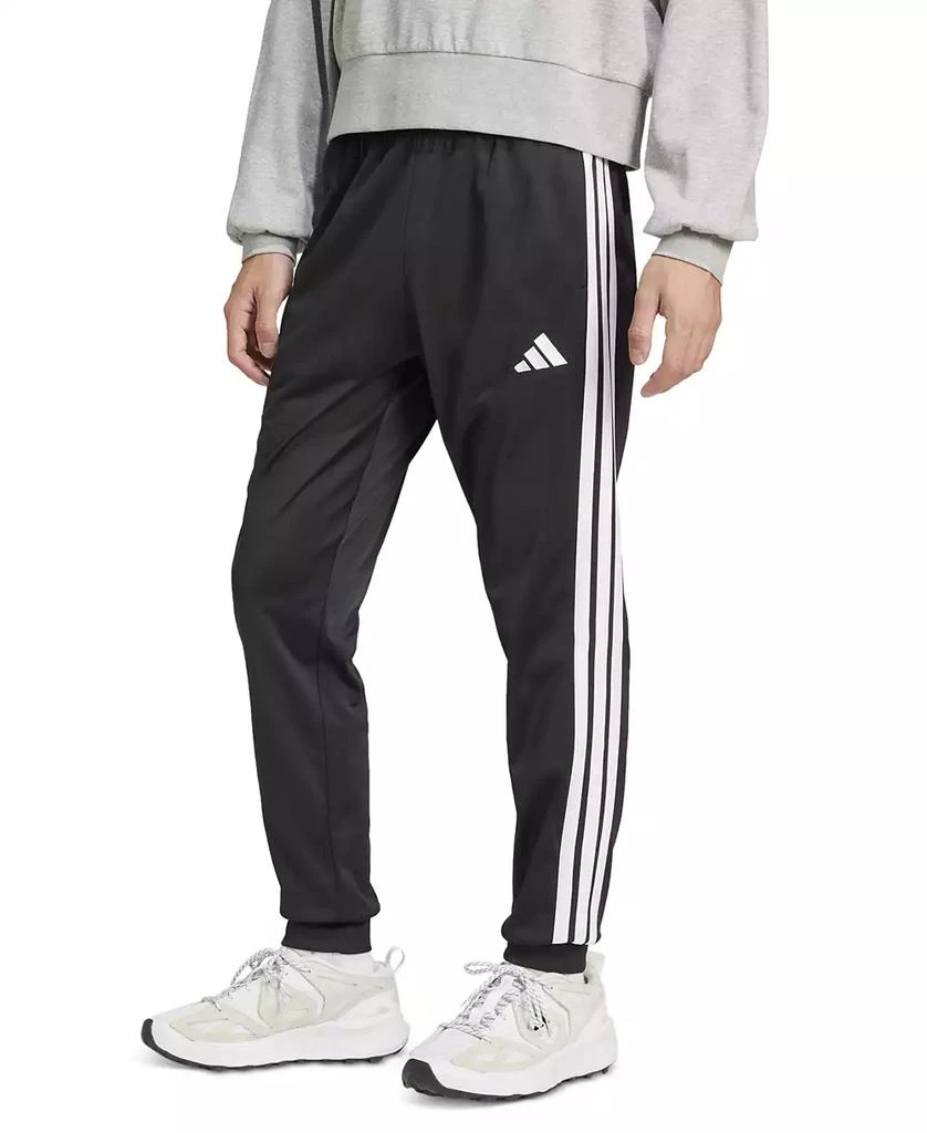 Adidas Men's Regular-Fit Tapered Stripe Track Pants 1