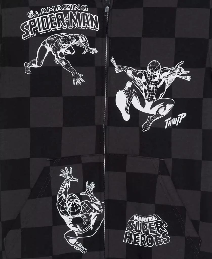 Spider-Man Big Boys Full Zip Graphic Hoodie 3