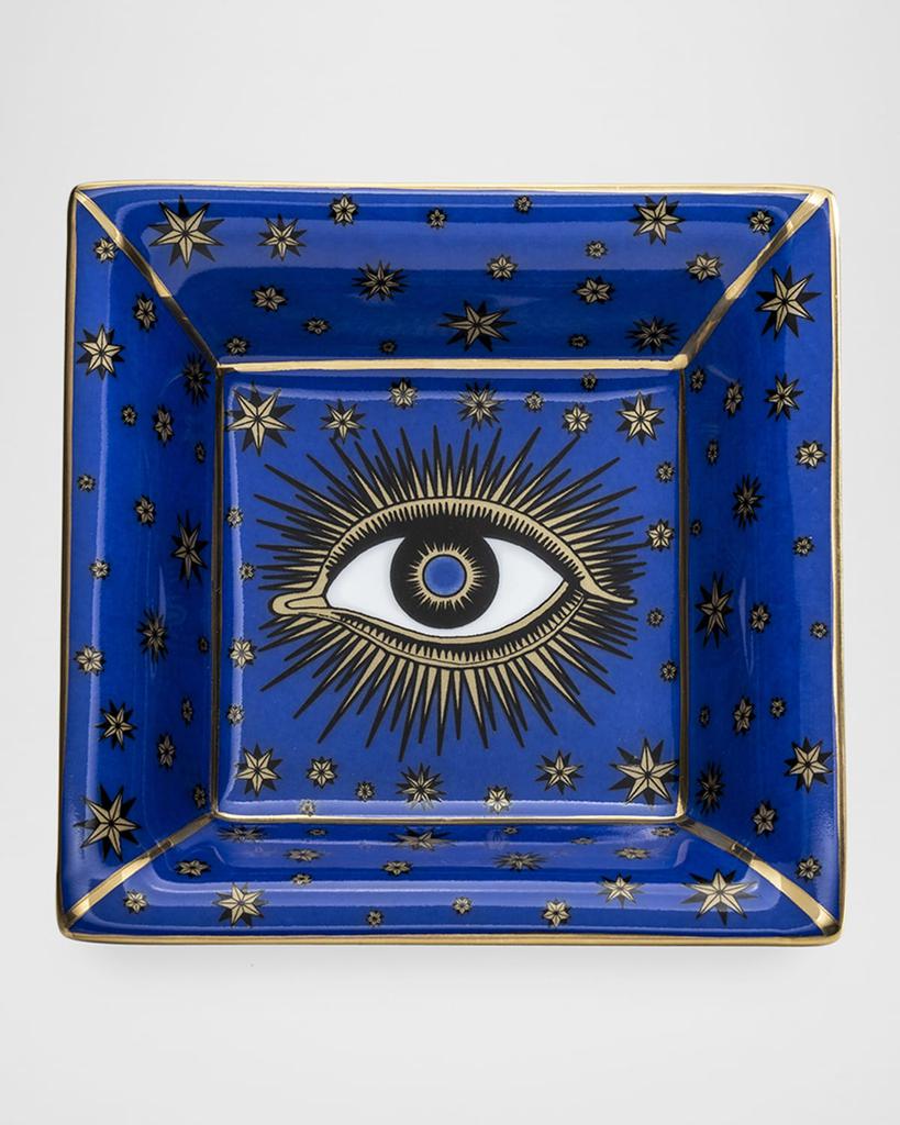 Halcyon Days Evil Eye Square Trinket Tray