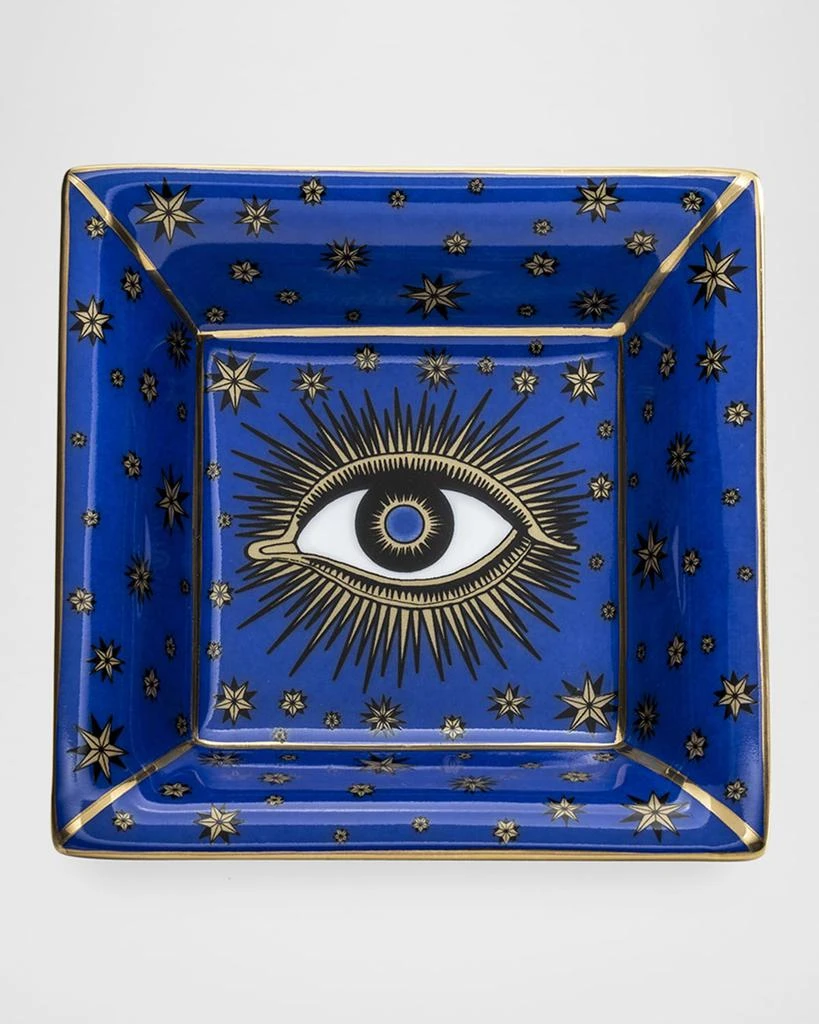 Halcyon Days Evil Eye Square Trinket Tray 1
