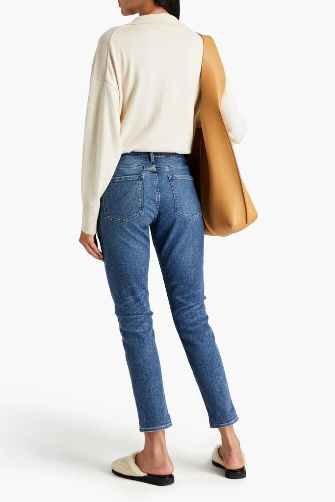 FRAME Le Garcon faded boyfriend jeans 3